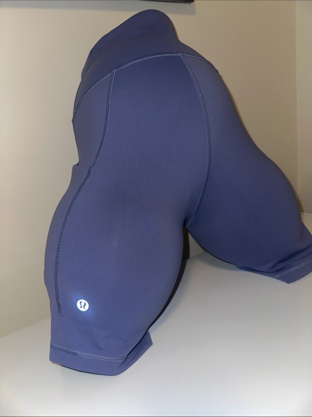 lululemon athletica Mid-Rise Peacock Blue Women's Sport Shorts